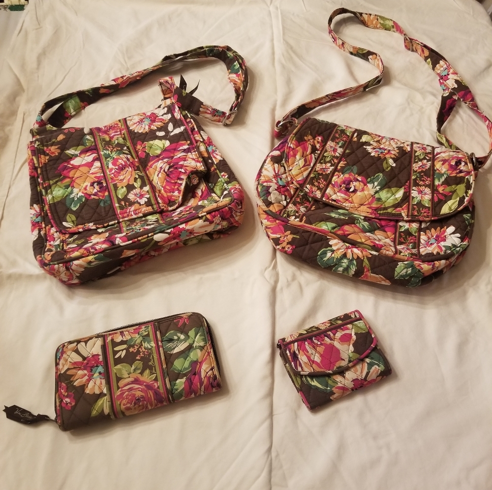 Vera Bradley ***RETIRED*** English Rose Bundle